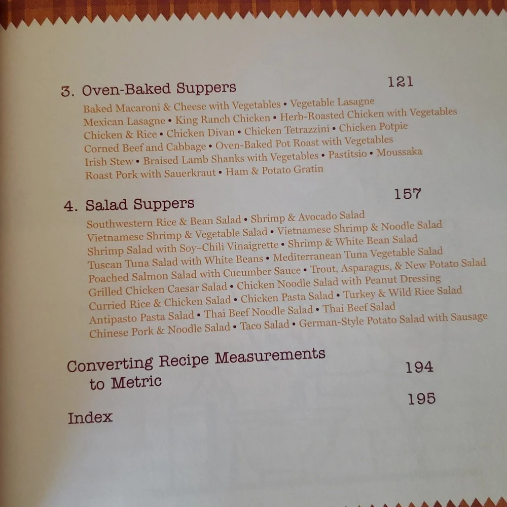 Mom's Best One-Dish Suppers Cookbook